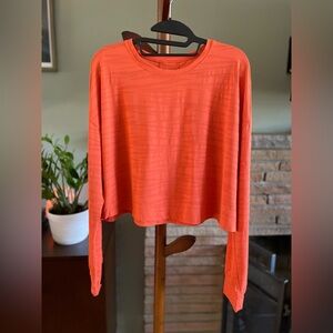 Lululemon Muscle Love L/S Tiger Mesh
